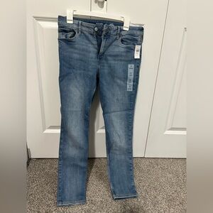 Old Navy Mid-Rise Rockstar Jean Super Skinny Short Size 10
